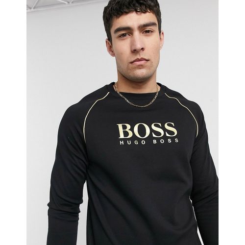 BOSS - Bodywear - T-shirt à manches longues avec logo - BOSS Bodywear - Modalova