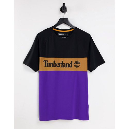 T-shirt effet coupé-cousu - /violet - Timberland - Modalova