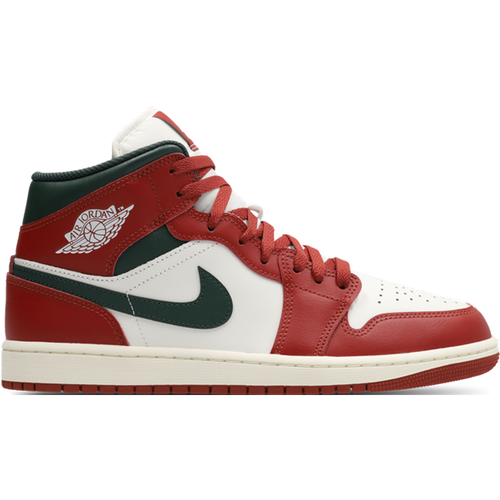 Aj1 Mid - Baskets, Blanc - Pointure 41 - Cuir, Synthétique - Jordan - Modalova