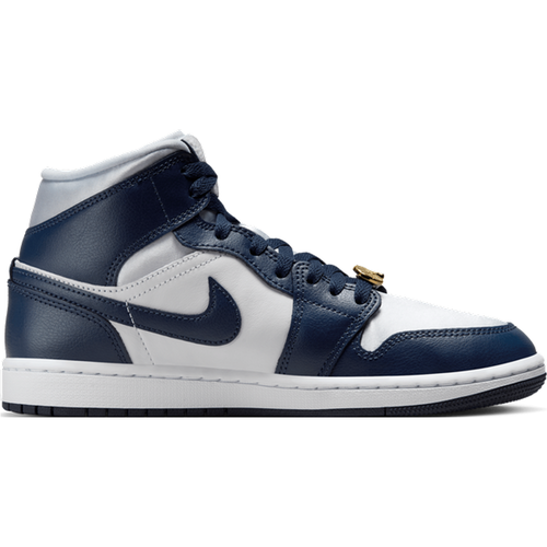 Aj1 Mid - Baskets, Gris - Pointure 38.5 - Maille/synthétique - Jordan - Modalova
