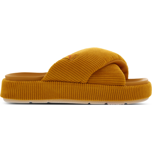 Sophia Slide Tongues et Sandales - Jaune - Taille: 35.5 - Maille/synthétique - Foot Locker - Jordan - Modalova