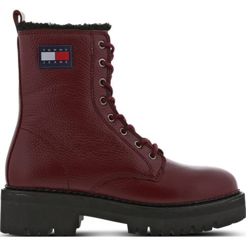 Urban Chaussures - Rouge - Taille: 36 - Cuir - Foot Locker - Tommy Jeans - Modalova