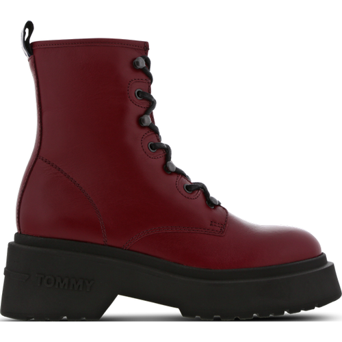 Lace Up Chaussures - Rouge - Taille: 36 - Cuir - Foot Locker - Tommy Jeans - Modalova