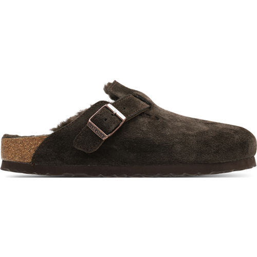Boston - Tongues et Sandales, Marron - Taille 39 - Cuir suédé - Birkenstock - Modalova