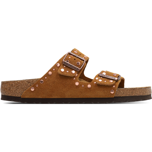 Arizona - Tongues et Sandales, Marron - Taille 38 - Cuir suédé - Birkenstock - Modalova