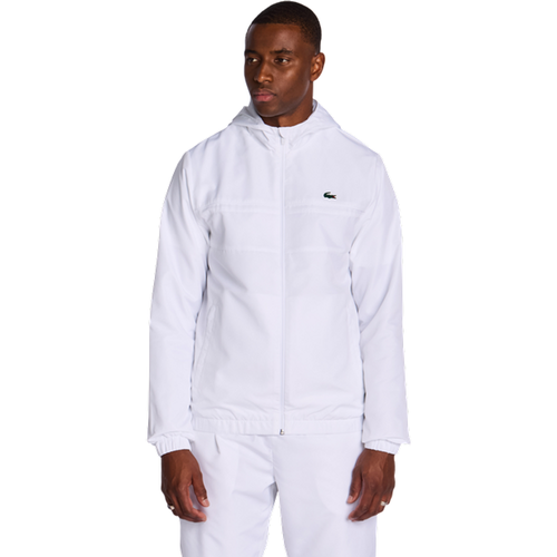 Diamond Weave - Vestes Zippees, Blanc - Taille XXL - Lacoste - Modalova