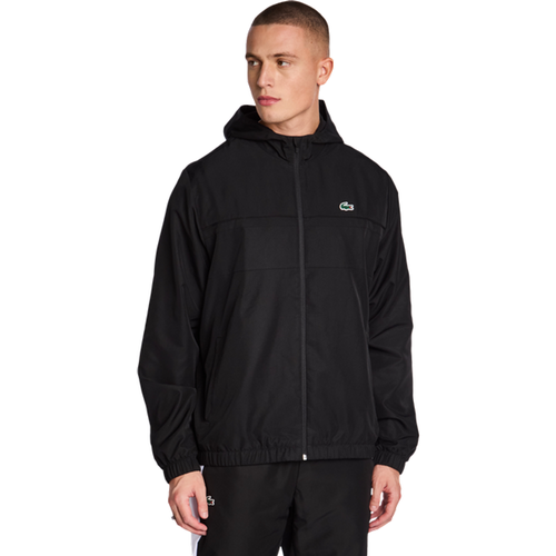 Diamond Weave - Vestes Zippees, Noir - Taille M - Lacoste - Modalova