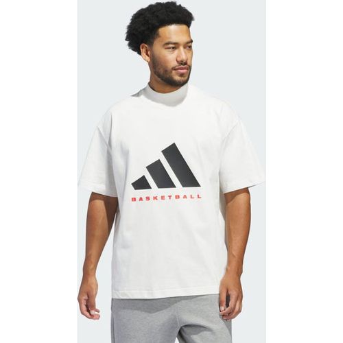 One Bball Tee T-Shirts - Blanc - Taille: XS - Foot Locker - Adidas - Modalova