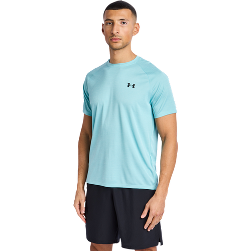 Tech T-Shirts - Bleu - Taille: S - Poly Jersey - Foot Locker - Under Armour - Modalova