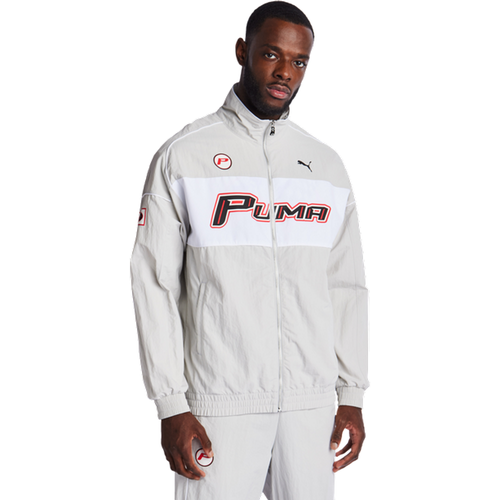 Classics Vestes Zippees - Gris - Taille: M - Poly Woven - Foot Locker - Puma - Modalova