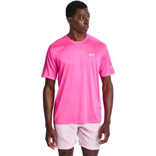 Tech T-Shirts - Rose - Taille: XL - Poly Jersey - Foot Locker - Under Armour - Modalova