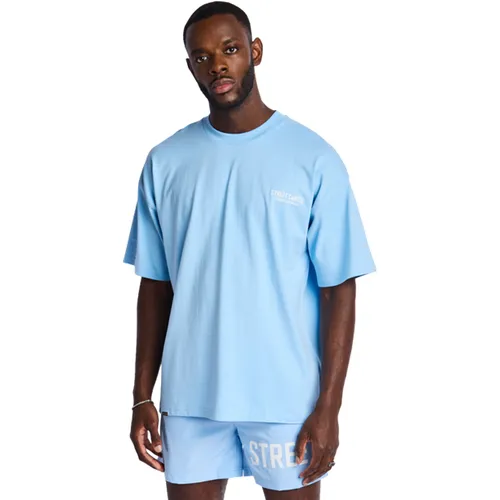 Racer - T-Shirts, Bleu - Taille M - Street Cartel - Modalova