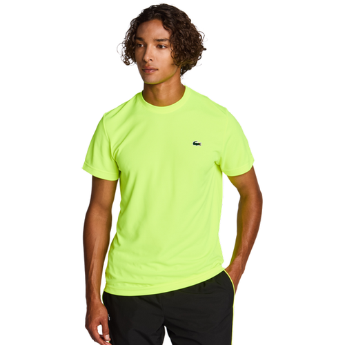 Small Croc Logo Stripe - T-Shirts, Jaune - Taille S - Lacoste - Modalova