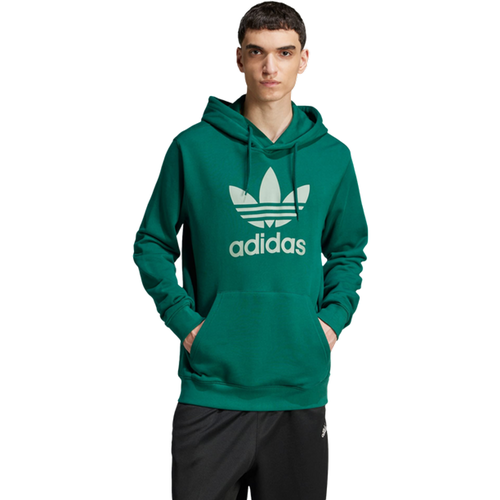 Trefoil Sweats à capuche - Vert - Taille: XS - Coton - Foot Locker - Adidas - Modalova