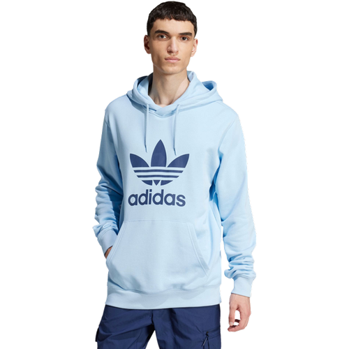 Trefoil Sweats à capuche - Bleu - Taille: XS - Coton - Foot Locker - Adidas - Modalova