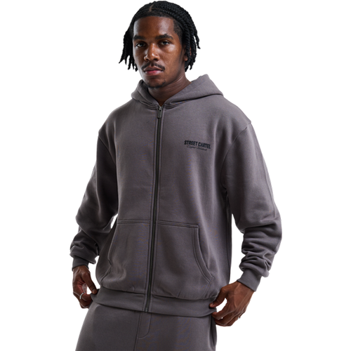 Russo - Sweats à capuche, Gris - Taille M - Street Cartel - Modalova