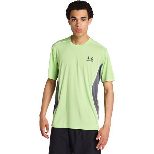 Tech - T-Shirts, Vert - Taille L - Poly Jersey - Under Armour - Modalova