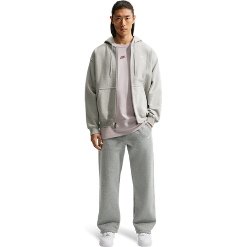 Swoosh - Pantalons, Gris - Taille M - Polaire de coton - Nike - Modalova