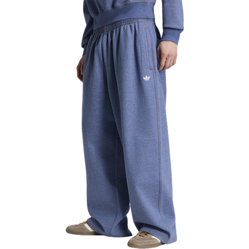 Trefoil - Pantalons, Bleu - Taille S - Jersey de coton - Adidas - Modalova