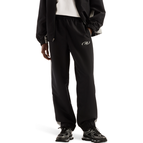 Trackside - Pantalons, Noir - Taille M - Poly Jersey - New Balance - Modalova