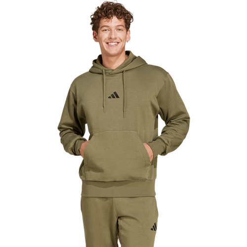 Fleece - Sweats à capuche, Vert - Taille XS - Jersey de coton - Adidas - Modalova