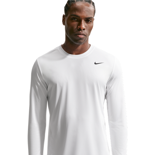 Flex Dri-fit Long-sleeve Training Top - Vestes Zippees, Blanc - Taille S - Jersey de coton - Nike - Modalova