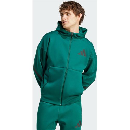 Z.n.e. Full-zip Hooded Track - Manteaux Blousons - Adidas - Modalova