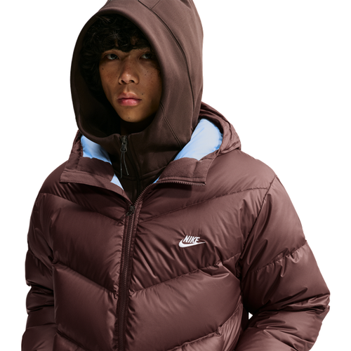 Windrunner Down Jacket - Manteaux blousons, Marron - Taille M - Jersey de coton - Nike - Modalova