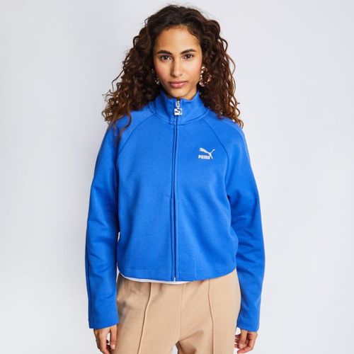 T7 Vestes Zippees - Bleu - Taille: M - Polaire de coton - Foot Locker - Puma - Modalova