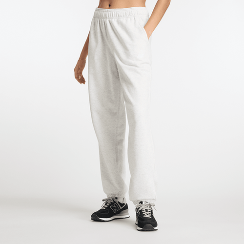 Sport Essentials - Pantalons, Gris - Taille L - Jersey de coton - New Balance - Modalova