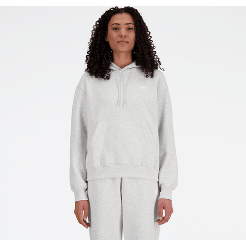 Sport Essentials - Sweats à capuche, Gris - Taille L - Jersey de coton - New Balance - Modalova