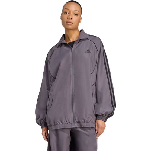 Adicolor - Vestes Zippees, Gris - Taille M (38-40) - Poly Mesh - Adidas - Modalova