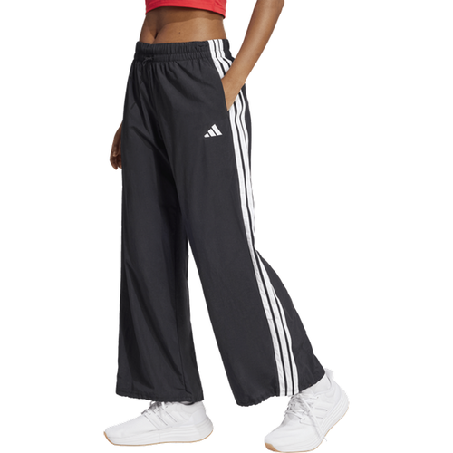 Essentials 3-stripes Parachute Bottoms - Pantalons, Noir - Taille XS (30-32) - Nylon - Adidas - Modalova