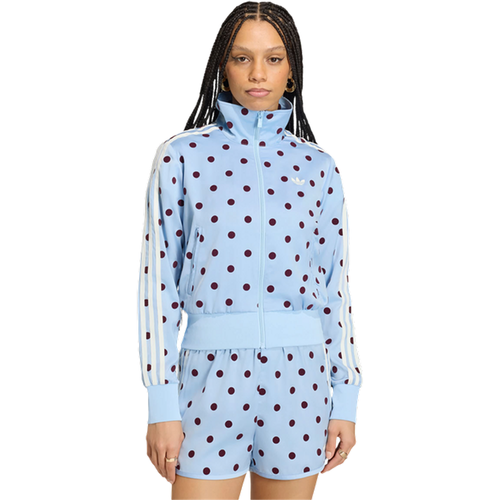 Firebird - Vestes Zippees, Bleu - Taille M (38-40) - Poly Tricot - Adidas - Modalova