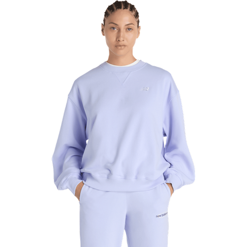 Terry - Sweats, Violet - Taille S - Jersey de coton - New Balance - Modalova