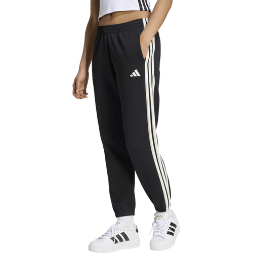Stadium Three Stripes Regular Pants - Pantalons, Noir - Taille L (42-44) - Jersey de coton - Adidas - Modalova