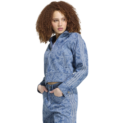 Firebird - Vestes Zippees, Bleu - Taille XS (30-32) - Jersey de coton - Adidas - Modalova
