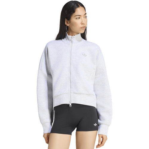 Spacer Tracktop - Vestes Zippees, Gris - Taille XXL (50-52) - Jersey de coton - Adidas - Modalova