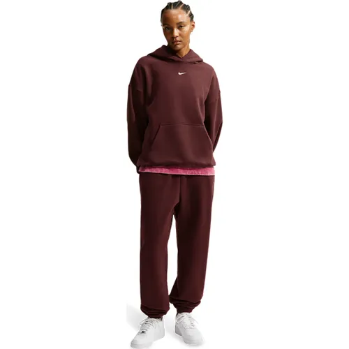 Fleece - Pantalons, Marron - Taille 42 - Jersey de coton - Nike - Modalova