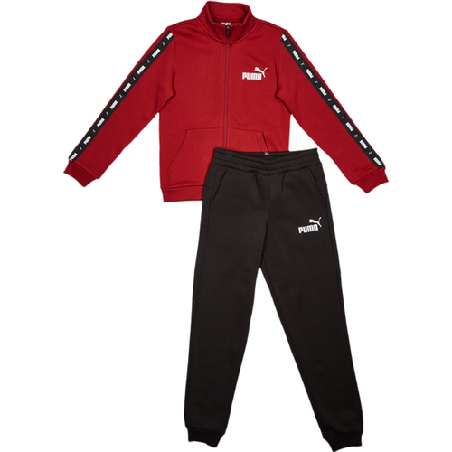 Tape Sweat Unisex Survêtements - Rouge - Taille: 140 CM - Polaire de coton - Foot Locker - Puma - Modalova