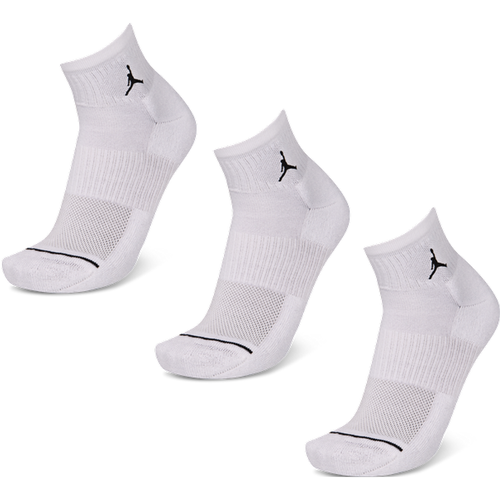 Everyday Cushioned Ankle 3 Pack Unisexe - Chaussettes, Blanc - Taille 43 - 46 - Poly (Polyester) - Jordan - Modalova