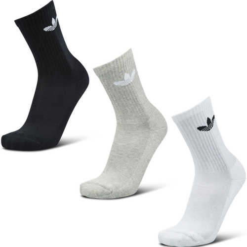 Solid Crew 3 Pack Unisexe - Chaussettes, Blanc - Taille 43-45 - Adidas - Modalova