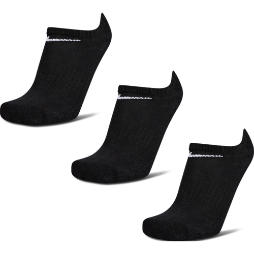 Everyday Cushioned No Show 3 Pack Unisexe - Chaussettes, Noir - Taille 34 - 37.5 - Coton - Nike - Modalova