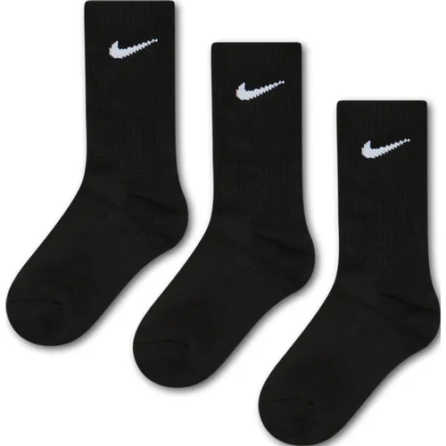 Kids Crew 3 Pack Unisexe Chaussettes - Noir - Taille: 27 - 35 - Foot Locker - Nike - Modalova