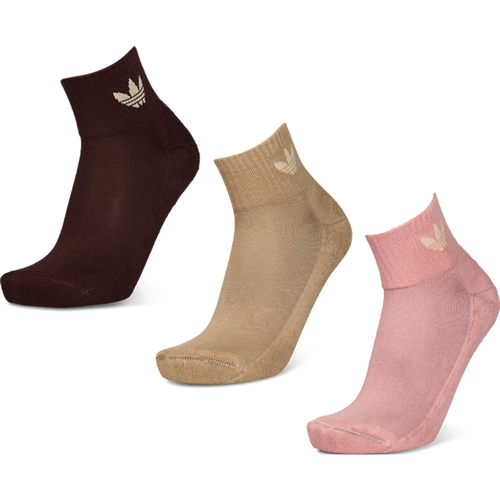 Ankle 3 Pack Unisexe - Chaussettes, Rose - Taille 43-45 - Coton - Adidas - Modalova