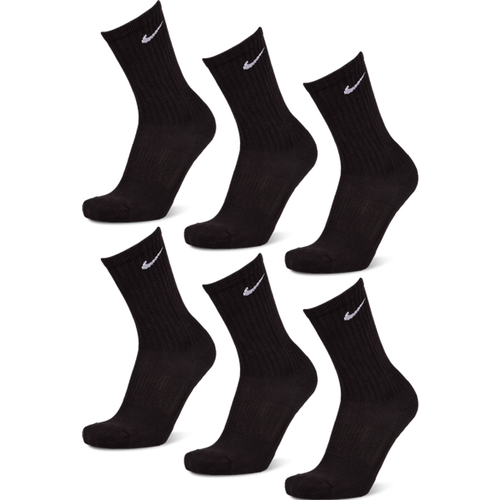 Everyday Cushioned Crew 6 Pack Unisexe - Chaussettes, Noir - Taille 34 - 37.5 - Nike - Modalova