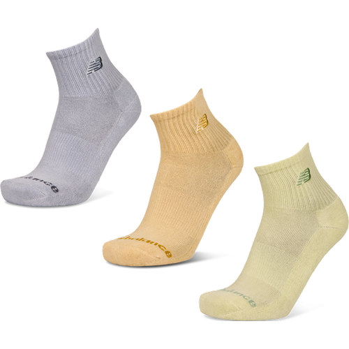 Ankle 3 Pack Unisexe - Chaussettes, Vert - Taille 43-46 - Coton - New Balance - Modalova