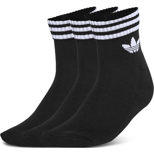 Stripes Ankle Socks 3 Pairs Unisexe - Chaussettes, Noir - Taille 46-48 - Poly (Polyester) - Adidas - Modalova