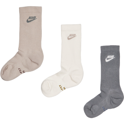Elevated Crew 3 Pack Unisexe - Chaussettes, Blanc - Taille 42 - 46 - Coton - Nike - Modalova