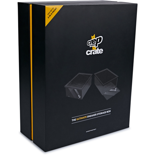 Crate X2 Storage Boxes Unisexe Soin Chaussures - Noir - Taille: One Size - Plastique - Foot Locker - Crep Protect - Modalova